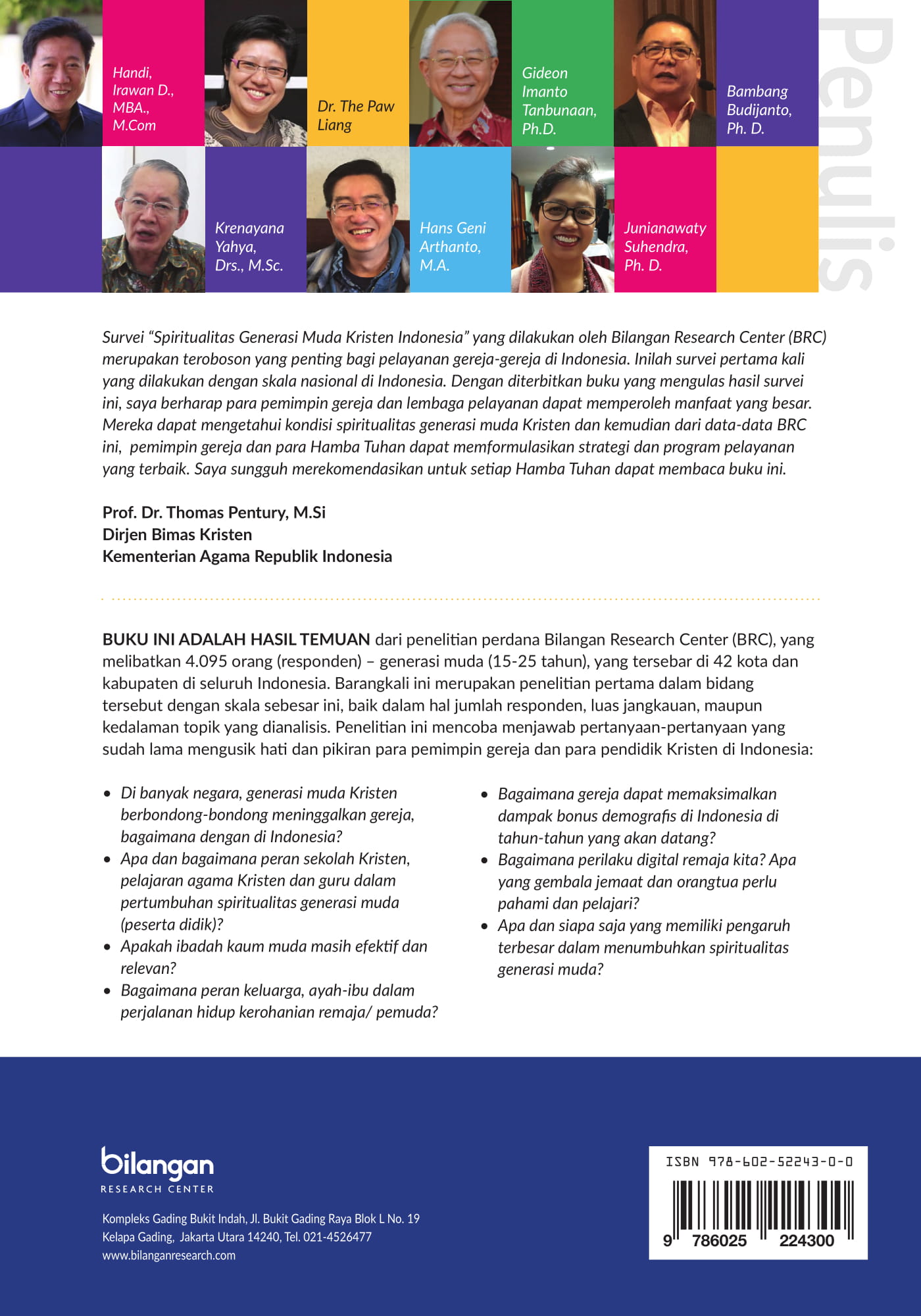 Kunci Pertumbuhan Gereja di Indonesia: Menyingkap Faktor Pendorong Pertumbuhan Gereja - Cover Depan